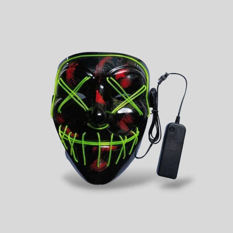 Masque Led Vert 1 Masque Led Vert