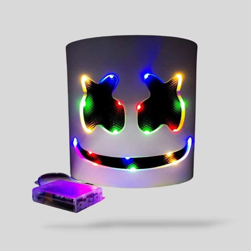 Masque Marshmello Led 1 Masque Marshmello Led