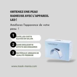 Appareil Led Visage Professionnel -Mask Mania appareil led visage professionnel mask mania 42923984552203