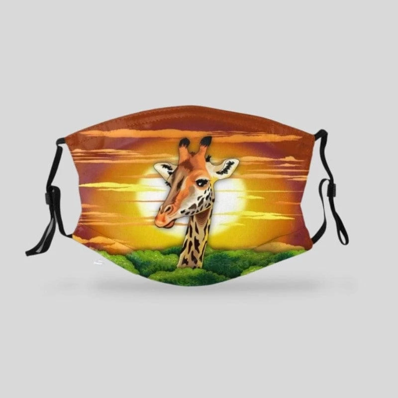 Masque Africain Girafe 1 Masque Africain Girafe