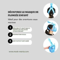 Masque De Plongée Enfant 7 Masque De Plongée Enfant -Mask Mania masque de plongee enfant mask mania 43047965524235