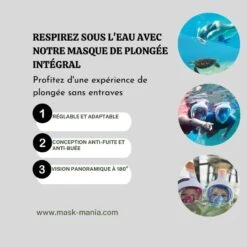 Masque De Plongée Intégral -Mask Mania masque de plongee integral mask mania boutique officiel 43028228636939