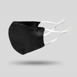 Masque En Soie Avec Filtre -Mask Mania masque en soie avec filtre mask mania noir 43008181371147