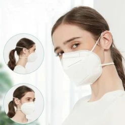 Masque Ffp2 Avec Elastique Derrière La Tète -Mask Mania masque ffp2 avec elastique derriere la tete 42978420654347