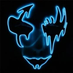 Masque Led Déesse -Mask Mania masque led deesse mask mania bleu 42928479240459