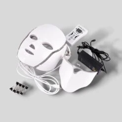 Masque Led Visage 7 Couleurs -Mask Mania masque led visage 7 couleurs mask mania mz01 with gift box 42924393333003