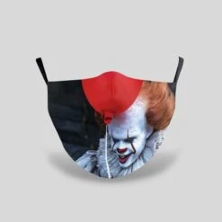 Masque Tissu Clown Tueur
