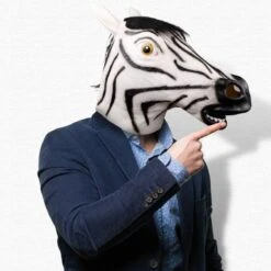 Masque Zèbre